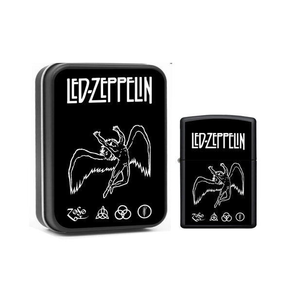 Encendedor a Bencina LED-ZEPPELIN STR153