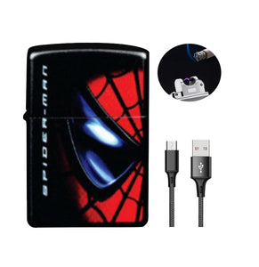 Encendedor Electrico Plasma Spider Man MR-205-5