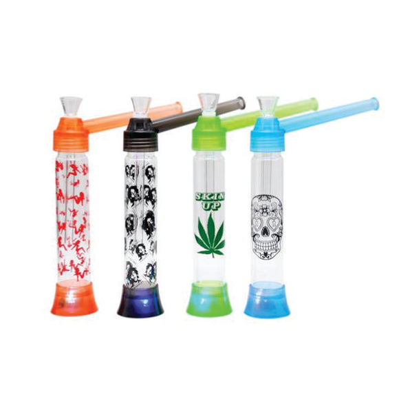 Pipa de vidrio con luz MR-524