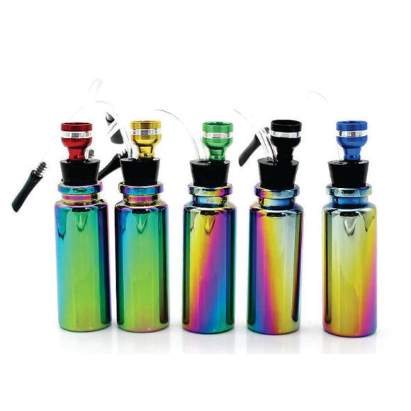 Pipa de vidrio con manguera CC-433
